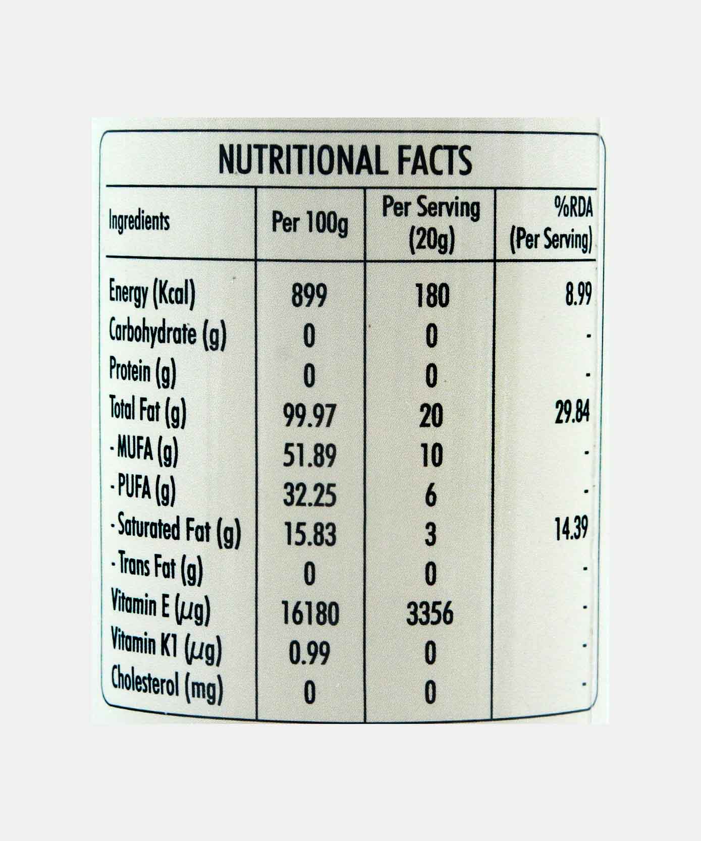 Pure Nutrition Naturals Organic Groundnut Oil Spray Cold Pressed 200 Ml