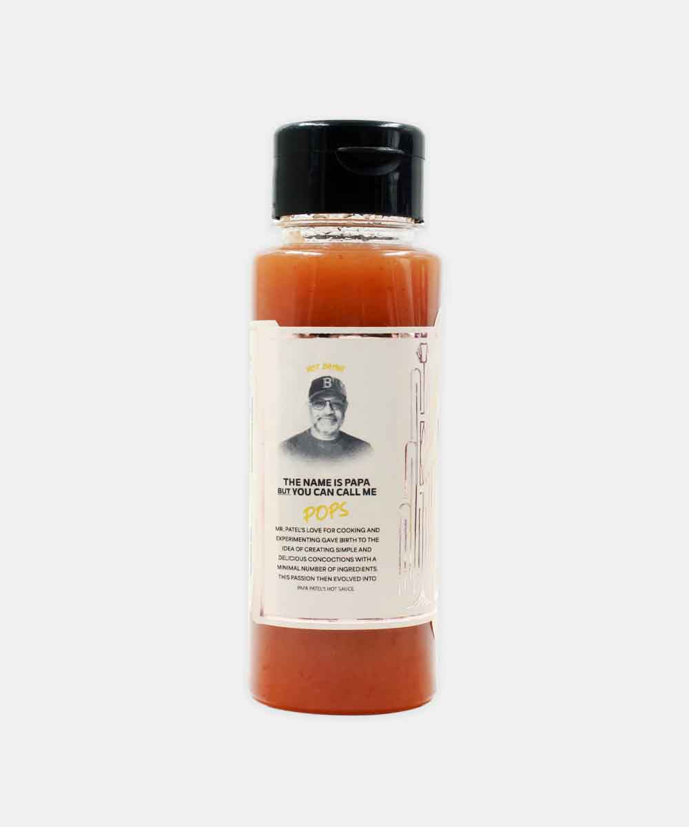 Papa Patels Hot Sauce Pineapple Bhut Jolokia Sauce 250 Gm