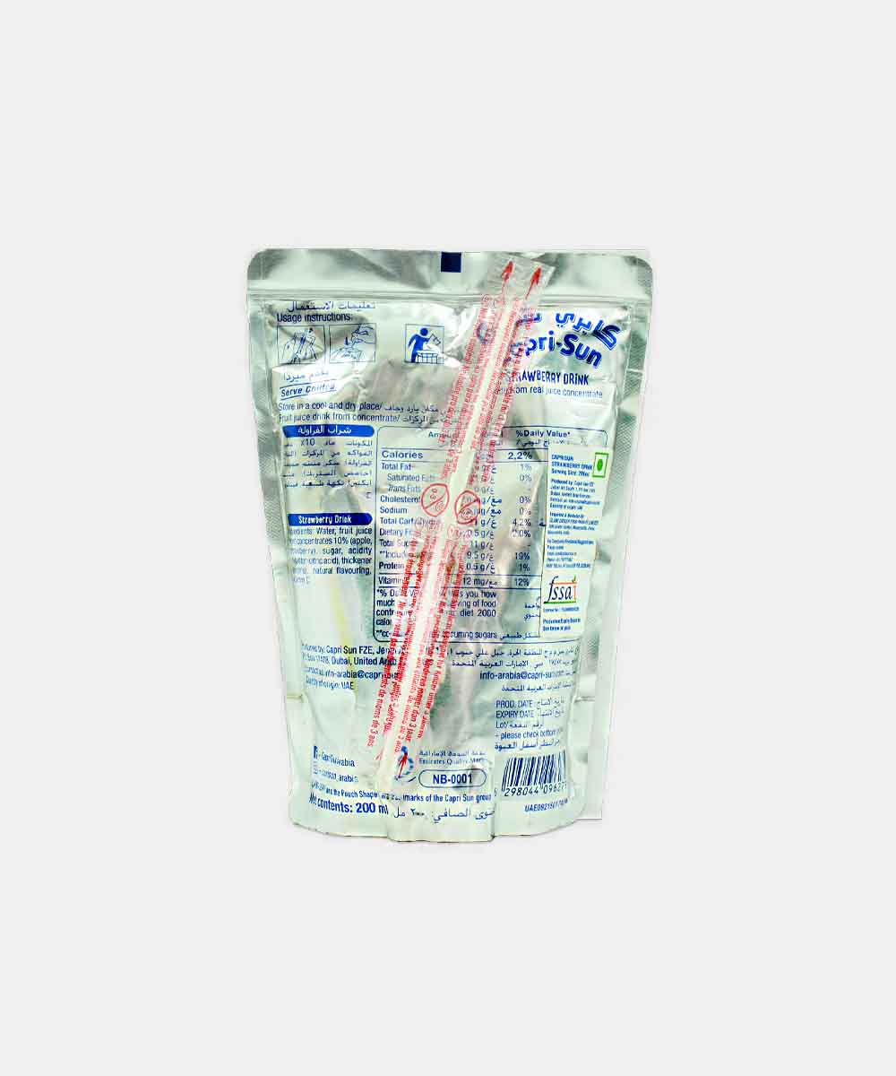 Capri-Sun Strawberry Drink 200 Ml