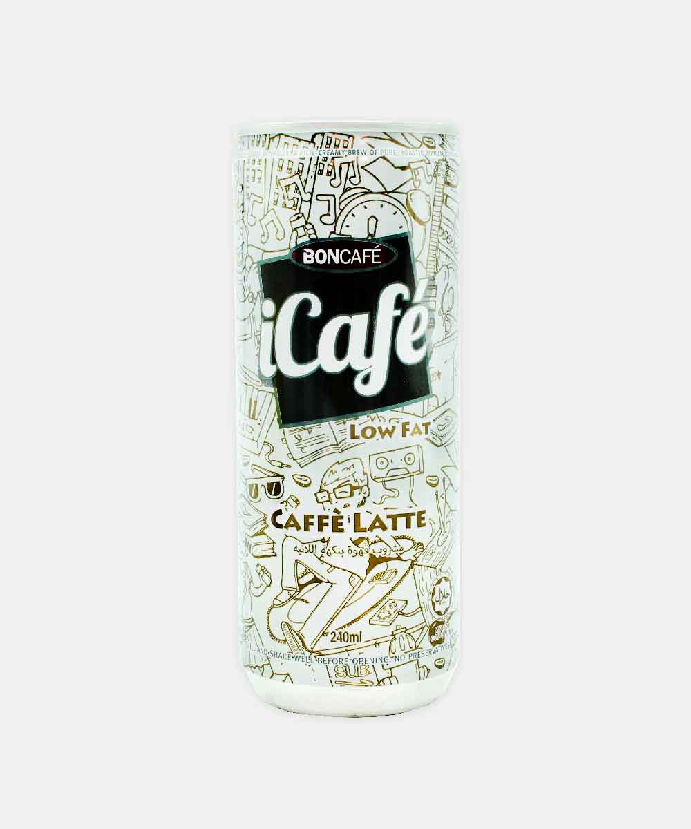 Boncafe Low Fat Icafe Caffe Latte 240 Ml