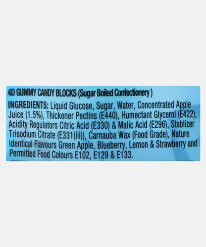 Amos Gummy Candy Blocks 72 Gm