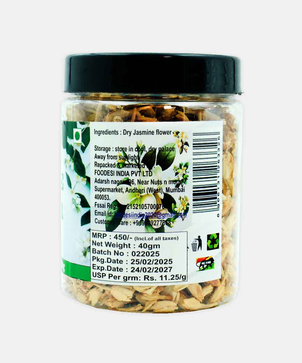 Foodesi Jasmine Flower Tea 40 Gm
