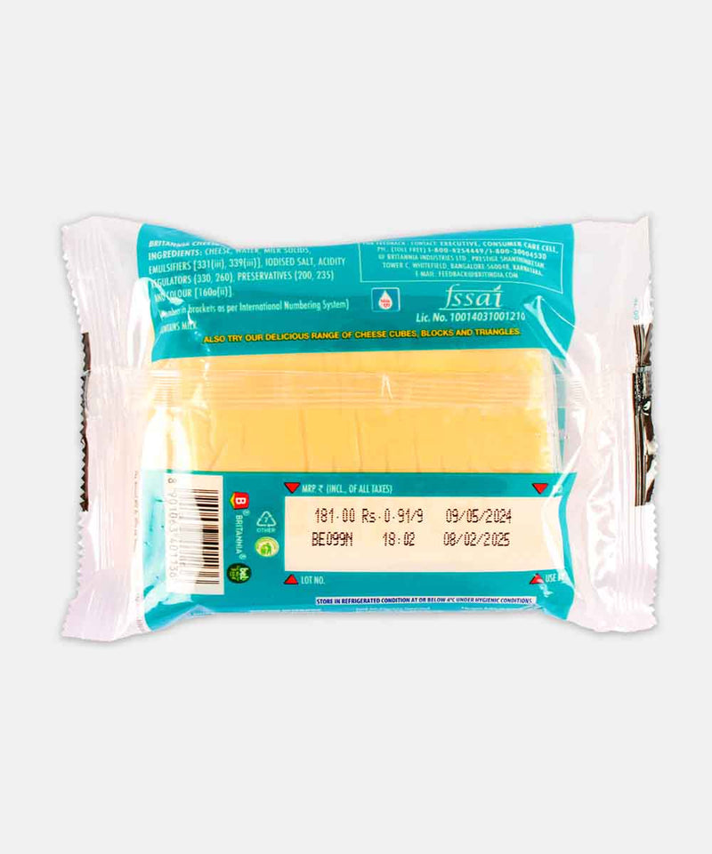 BRITANNIA CHEESE SLICES 200