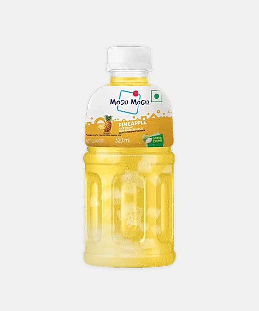 Mogu Mogu Pineapple Juice With 25% Nata De Coco 320 Ml