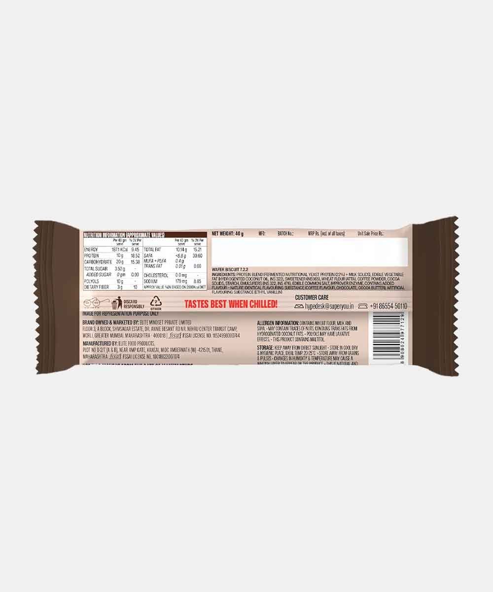 Superyou Coffee Protein Wafer Bar 40 Gm