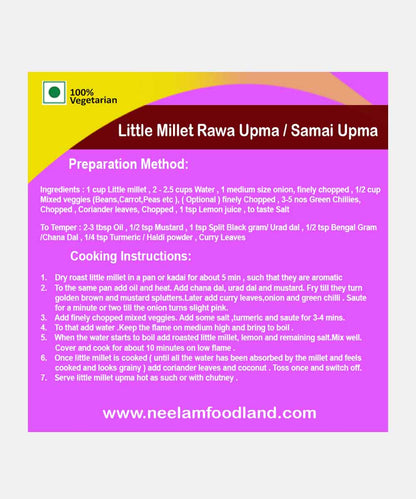 Little Millet Rawa 250 Gm