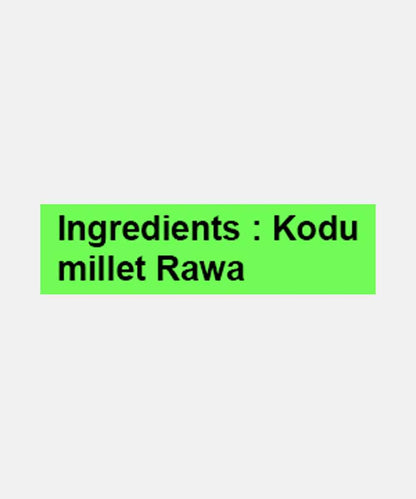 Kodo Millet Rawa 250 Gm
