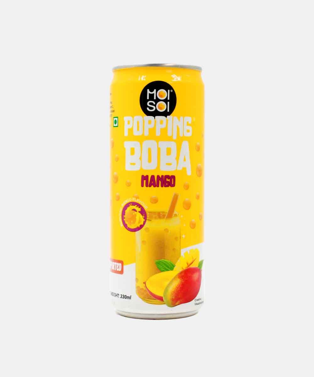 Moi Soi Popping Boba Mango Fruit Drink 330 Ml