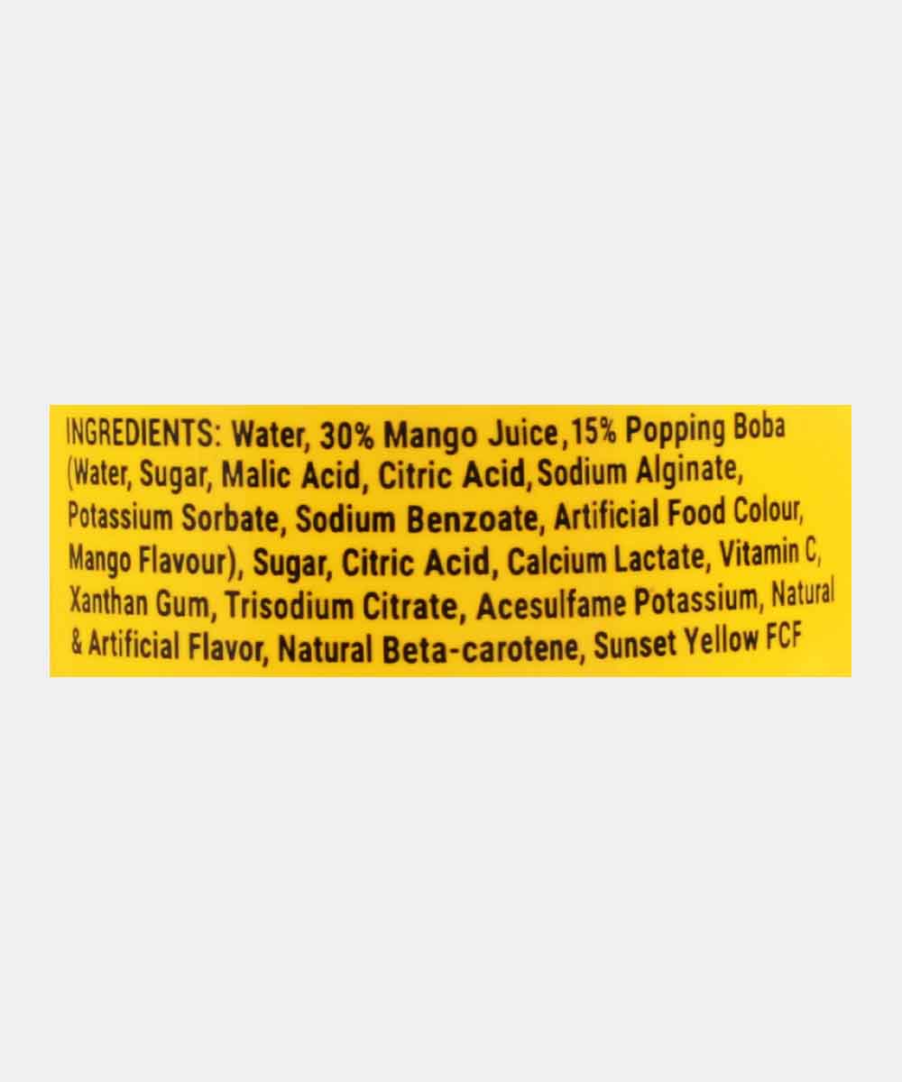 Moi Soi Popping Boba Mango Fruit Drink 330 Ml