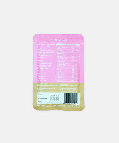 Fitlicious Lesser Salt Sattu | Dairy & Gluten Free | 8G Protein | 40G Sachet