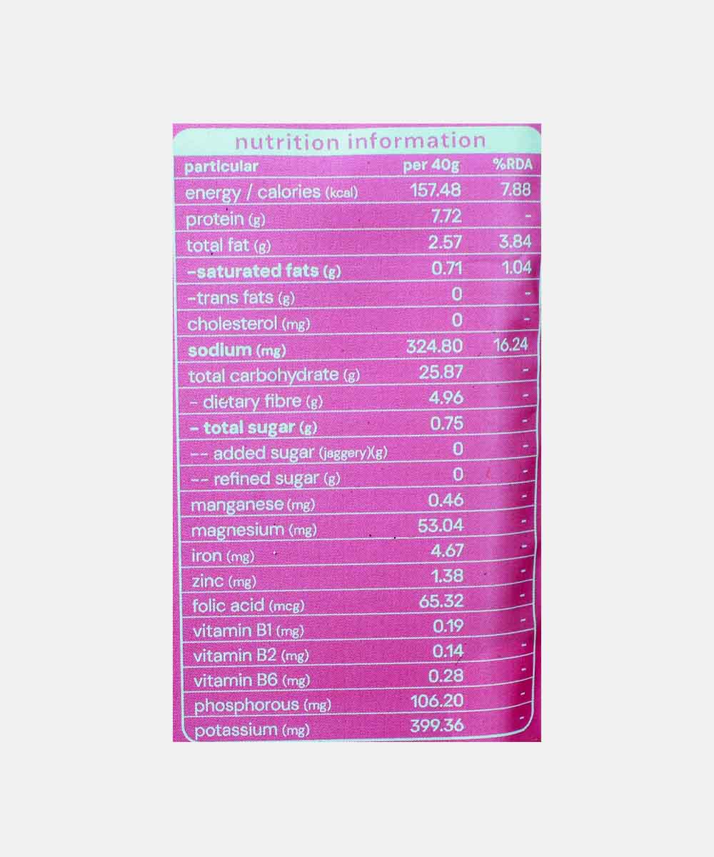 Fitlicious Lesser Salt Sattu | Dairy & Gluten Free | 8G Protein | 40G Sachet