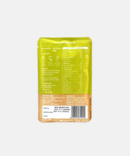 Fitlicious Jaljira Sattu | Dairy & Gluten Free | 8G Protein | 40G Sachet