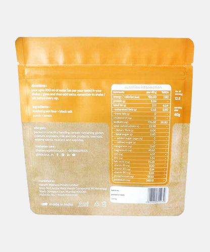 Fitlicious Classic Sattu | Dairy & Gluten Free | 8G Protein Per 40G | 500G