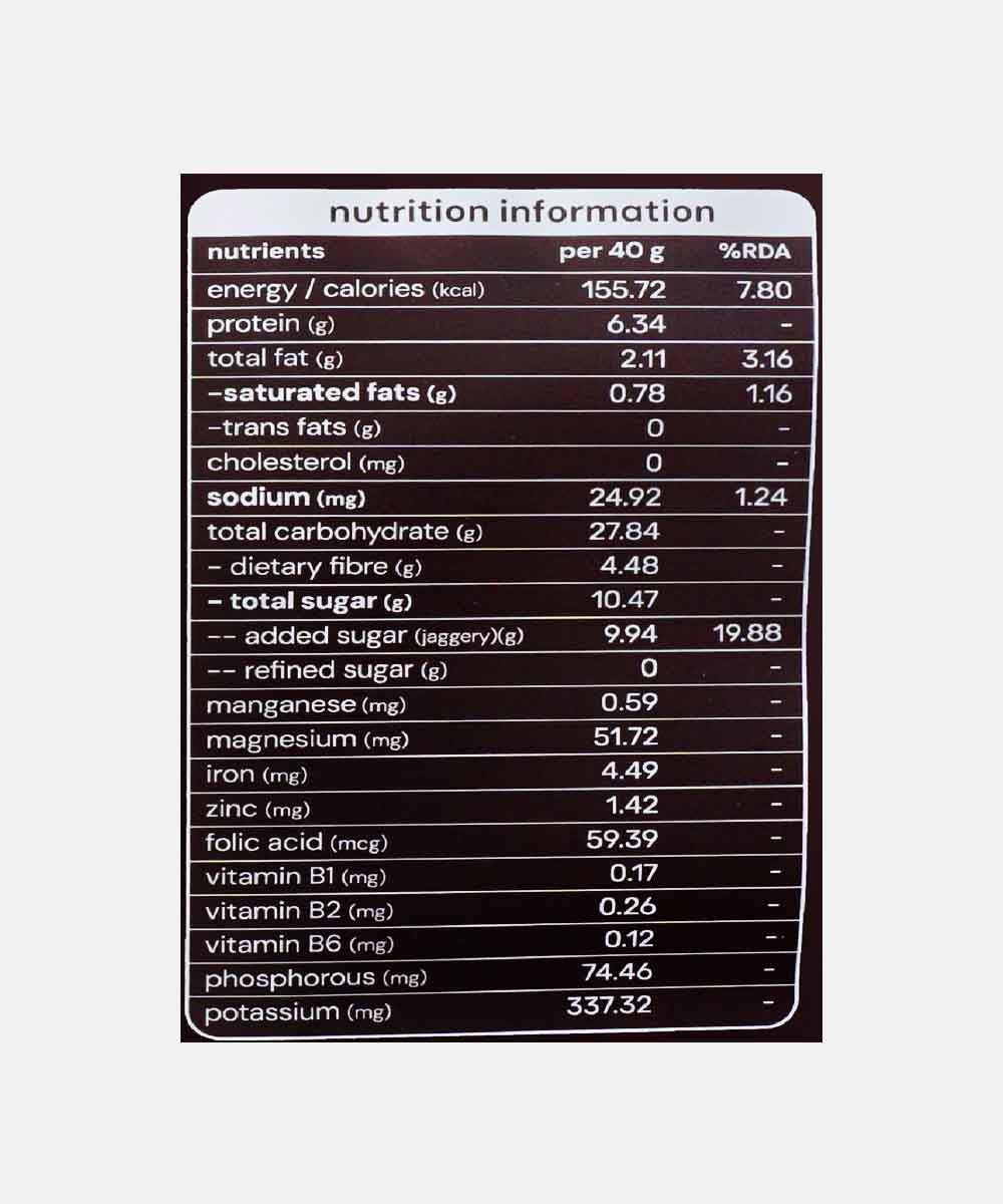 Fitlicious Chocolate Sattu | Dairy & Gluten Free | 6G Protein Per 40G | 500G