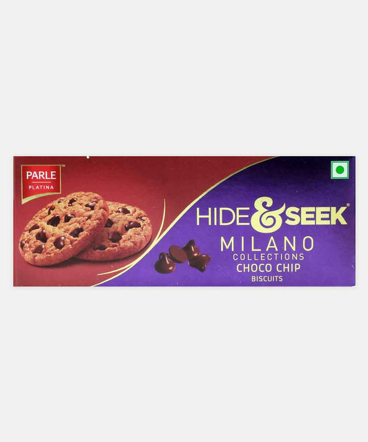 Parle Hide & Seek Milano Chocolate Chips Biscuits 75 Gm