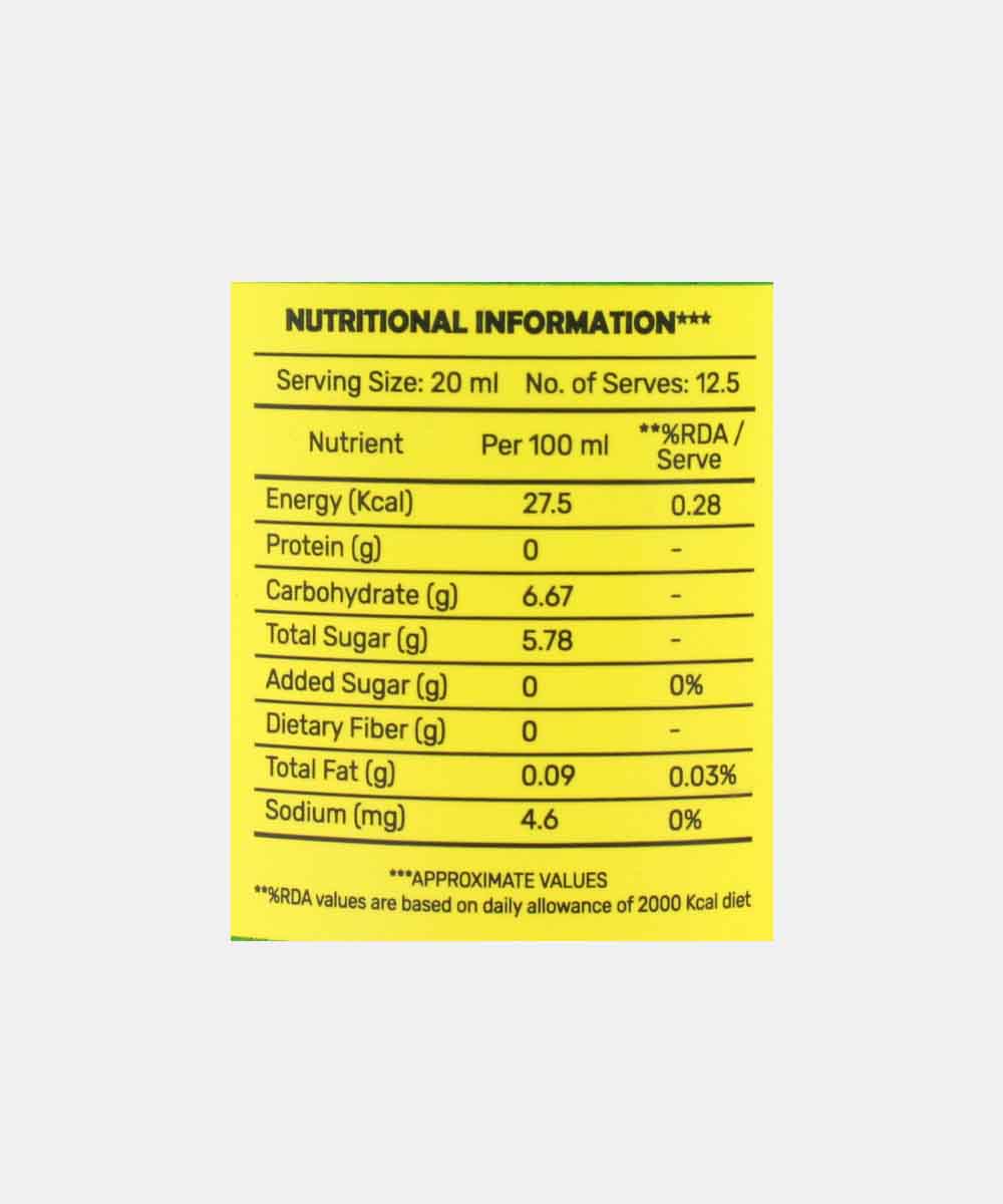 Flaveo Lemon Juice 250 Ml