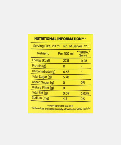 Flaveo Lemon Juice 250 Ml