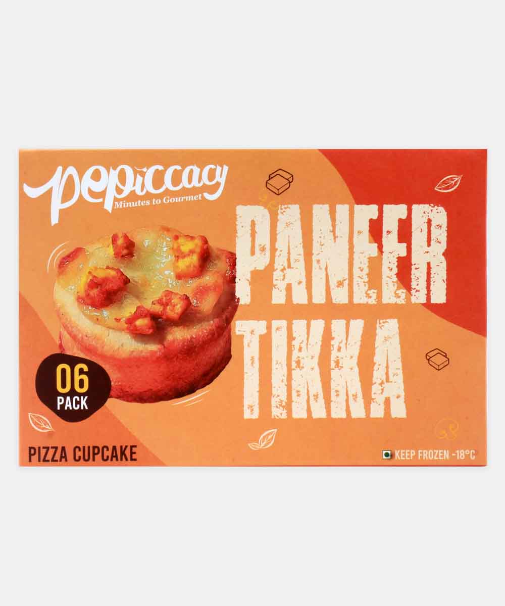 Pepiccacy Paneer Tikka Pizza Cupcake 210 Gm