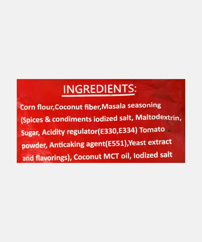 Open Coconut Puffy Masala Flavor 90 Gm | No Palm Oil | Baked | Gluten Free | Vegan Friendly