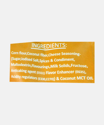 Open Coconut Puffy Cheese Flavor 90 Gm | No Palm Oil | Baked | Gluten Free