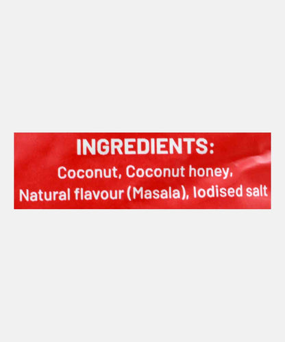 Open Coconut - Baked Masala Flavour Coconut Chips With Mct Oil 90 Gm | Baked | No Preservatives