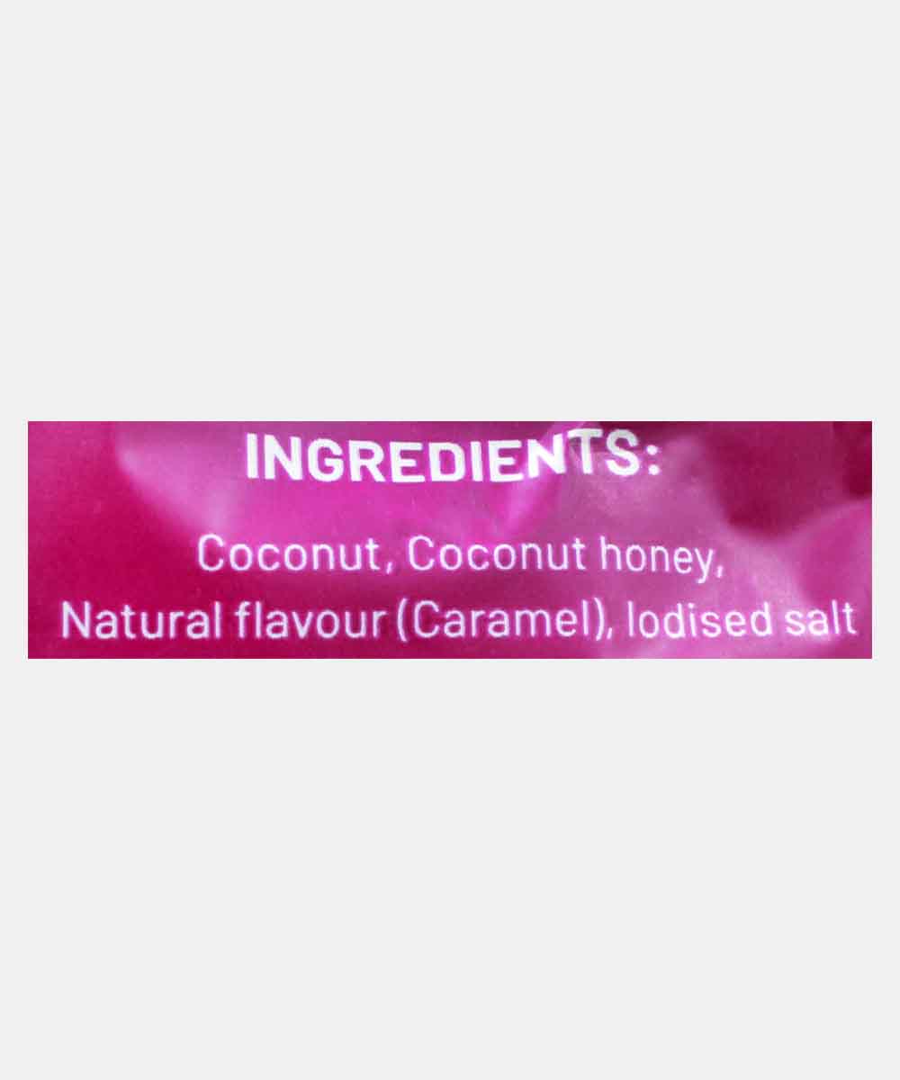 Open Coconut - Caramel Flavour Coconut Chips With Mct Oil 90 Gm | Baked | No Preservatives