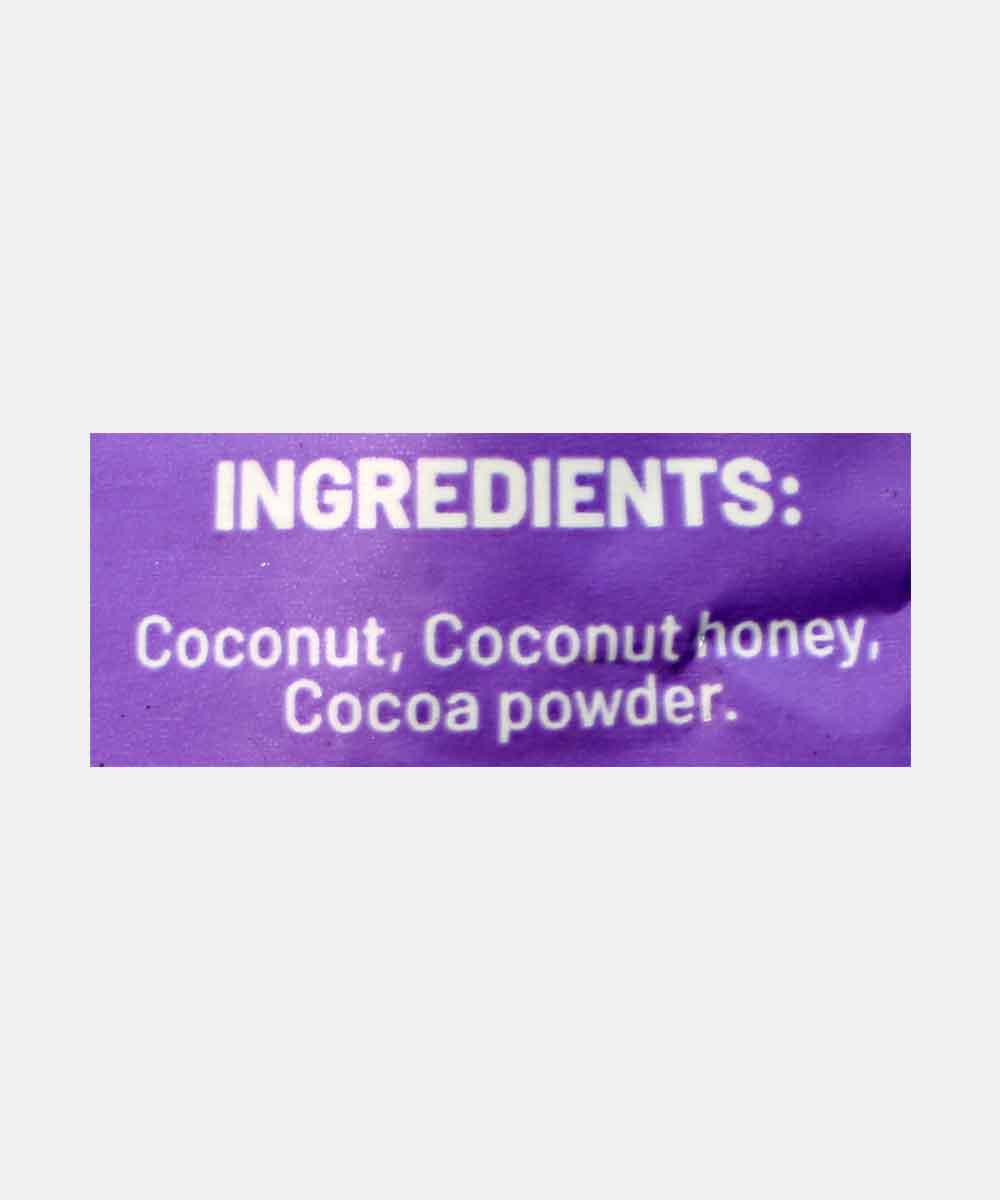 Open Coconut Chocolate Flavour Coconut Chips With Mct Oil 90 Gm | Baked | No Preservatives