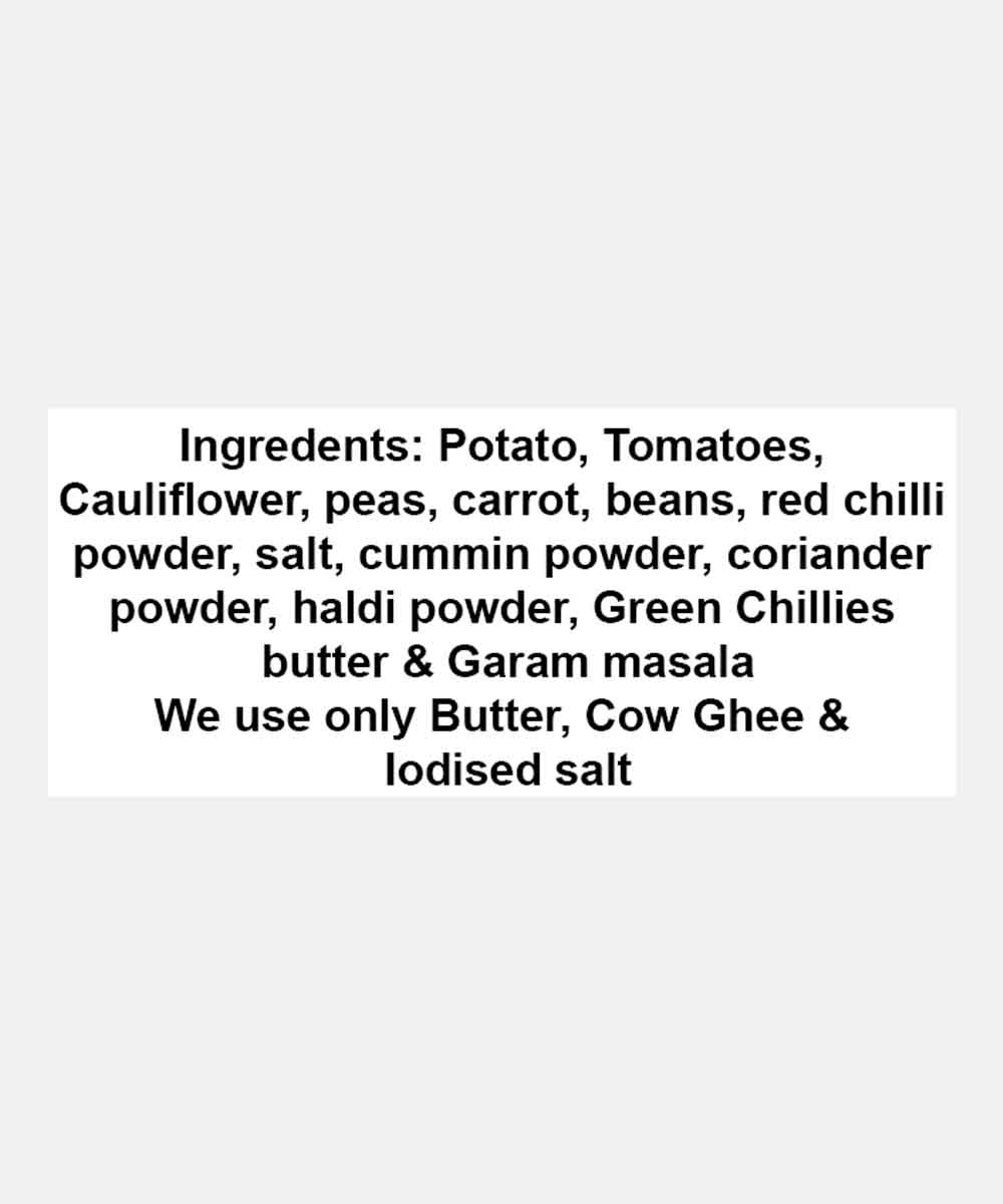 Koyla Pav Bhaji 70 Gm | Zero Preservatives | Oil Free | Msg Free