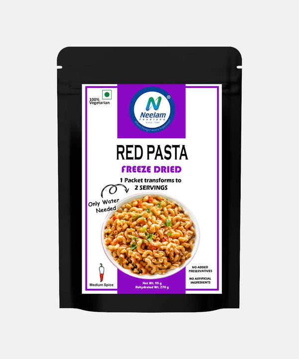 FREEZE DRIED RED PASTA 100 GM