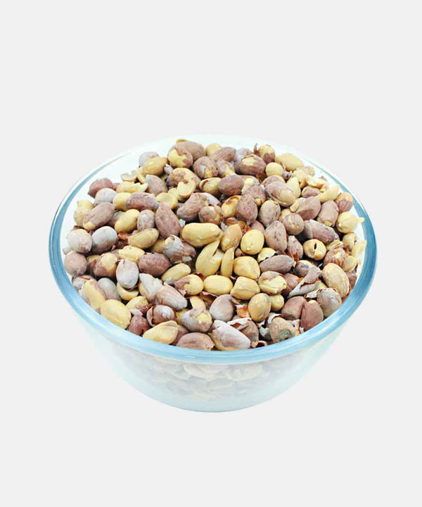 PREMIUM SALTED SKIN PEANUT CHILKA  500 GM