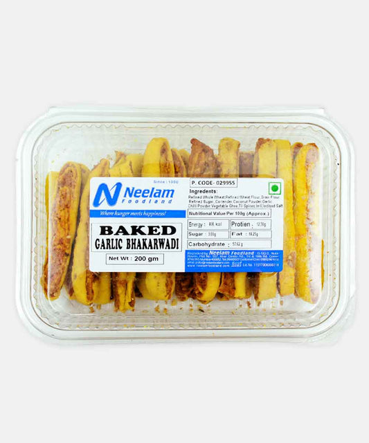 Baked Garlic Bhakarwadi 200 Gm