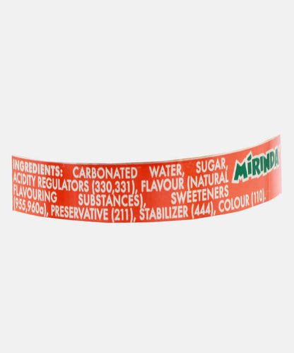 Mirinda Orange Flavour Can 300 Ml