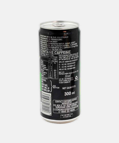 Mountain Dew Drink Can 300 Ml