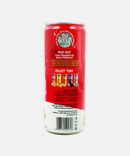Moi Soi Popping Boba Fruit Drink Strawberry Flavour 330 Ml