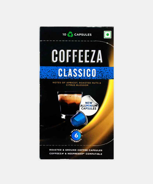 Coffeeza Classico Capsules Coffee 10 Capsules 55 Gm