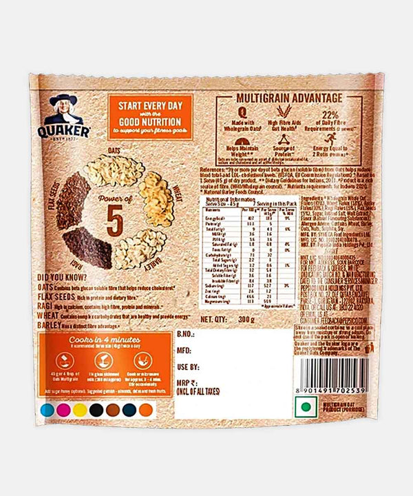 QUAKER OATS MULTIGRAIN 300 GM