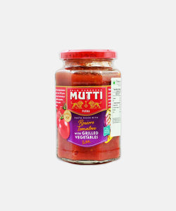 MUTTI ROSSORO TOMATOES PASTA SAUCE WITH GRILLED VEGETABLES 400 GM