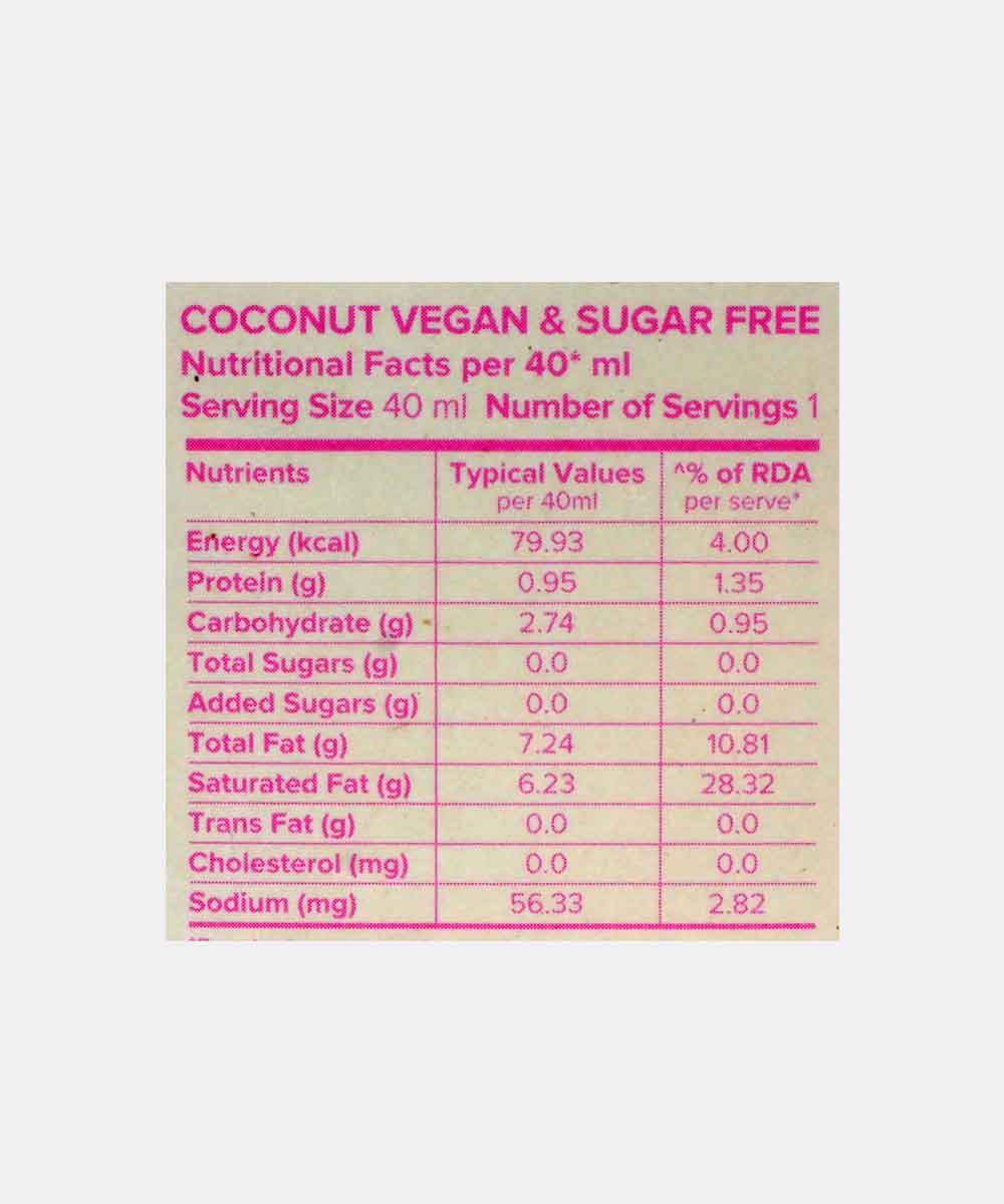 Minus Thirty Coconut Mini Vegan & Sugar Free Ice Cream 40 Ml