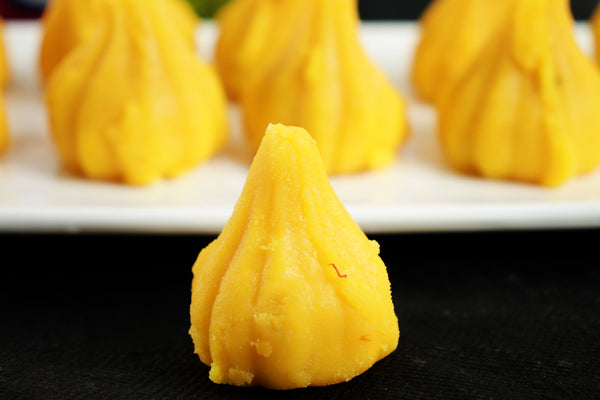 kesar milk malai modak 21 pc 400