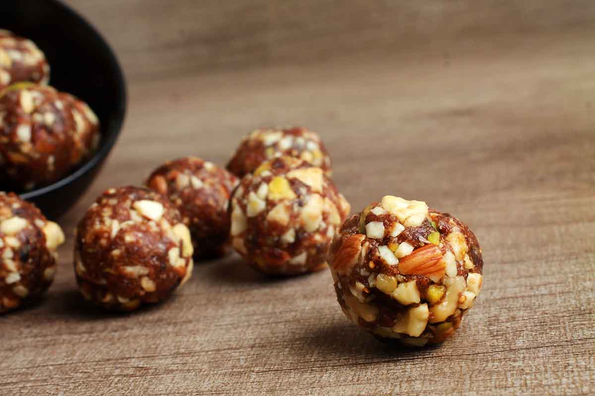 Dates & Dry fruit Laddu No Added Sugar Sweet 250 Gm