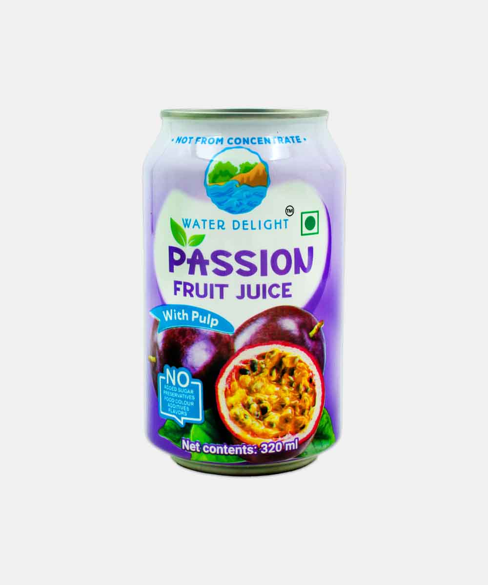 Water Delight Passion Fruit Juice With Pulp 320 Ml