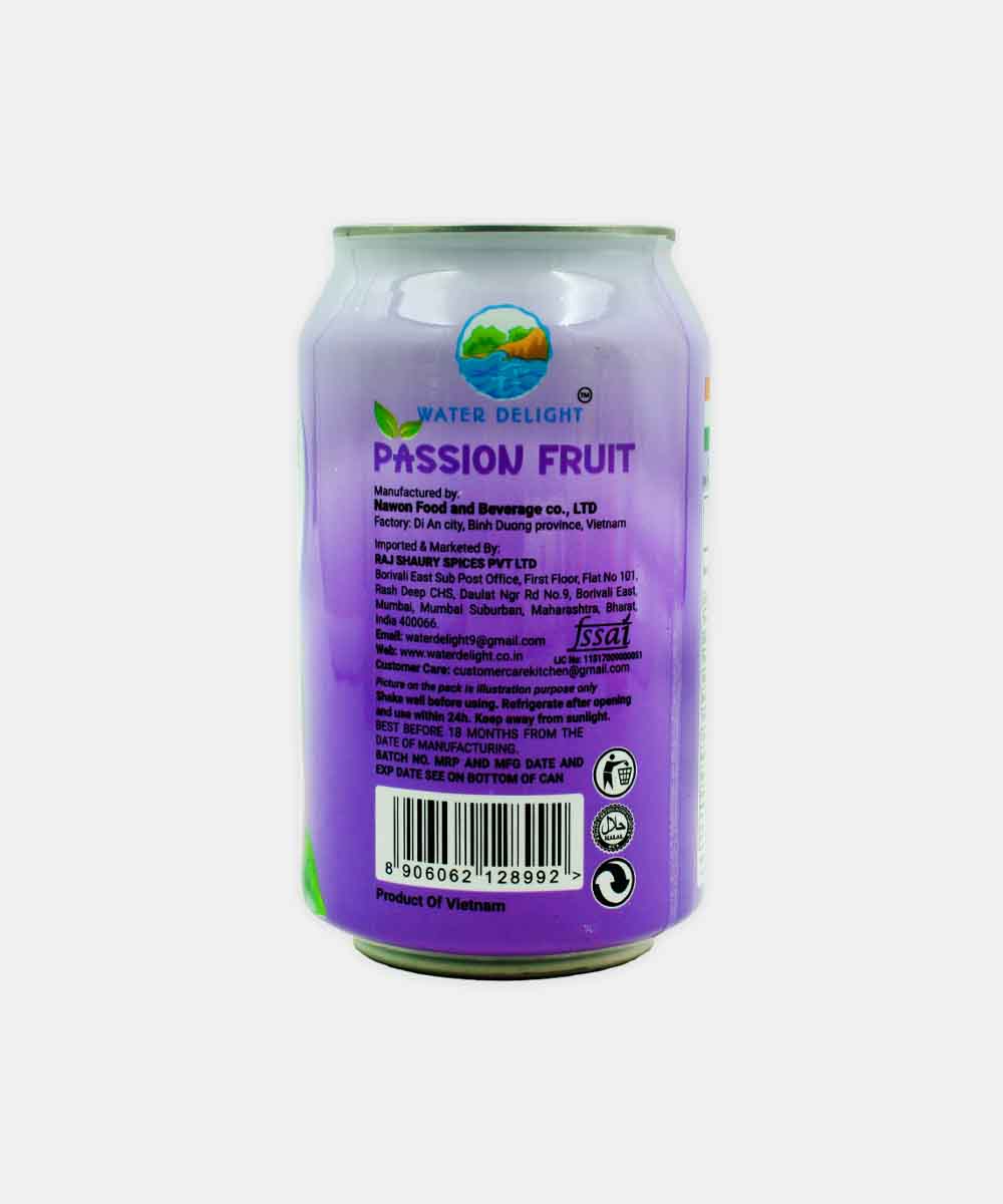 Water Delight Passion Fruit Juice With Pulp 320 Ml