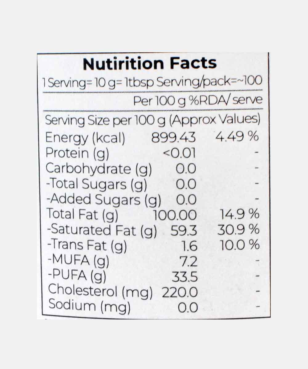 Saintfarm Pure A2 Gir Cow Ghee 1 Ltr