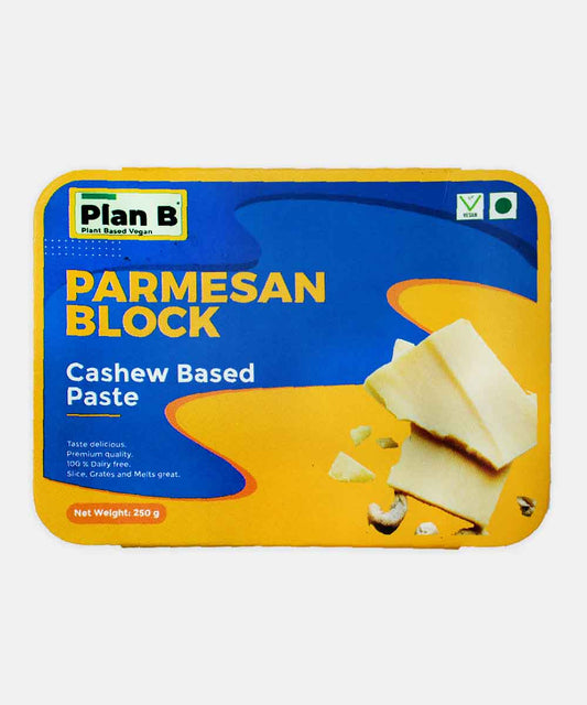 Plan B Plant Based Vegan Parmesan Cheese Block 250 Gm