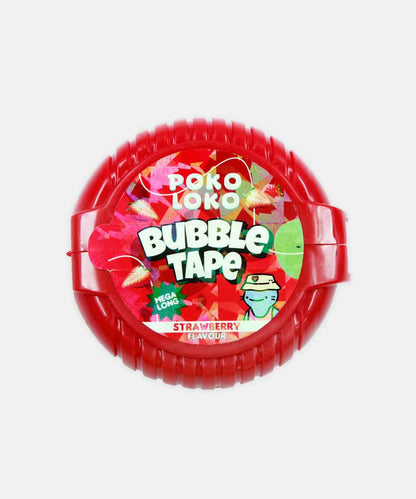 Poko Loko Bubble Tape Strawberry Flavour Gum 56 Gm