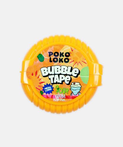 Poko Loko Bubble Tape Sour Flavour Gum 56 Gm