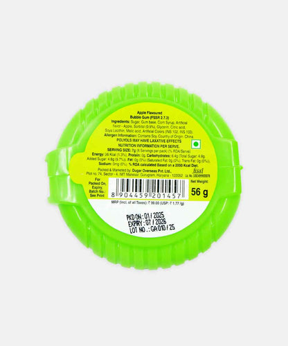 Poko Loko Bubble Tape Green Apple Flavour Gum 56 Gm