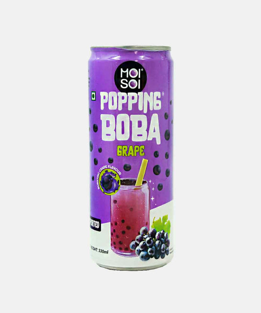 Moi Soi Popping Boba Grape Flavour 330 Ml