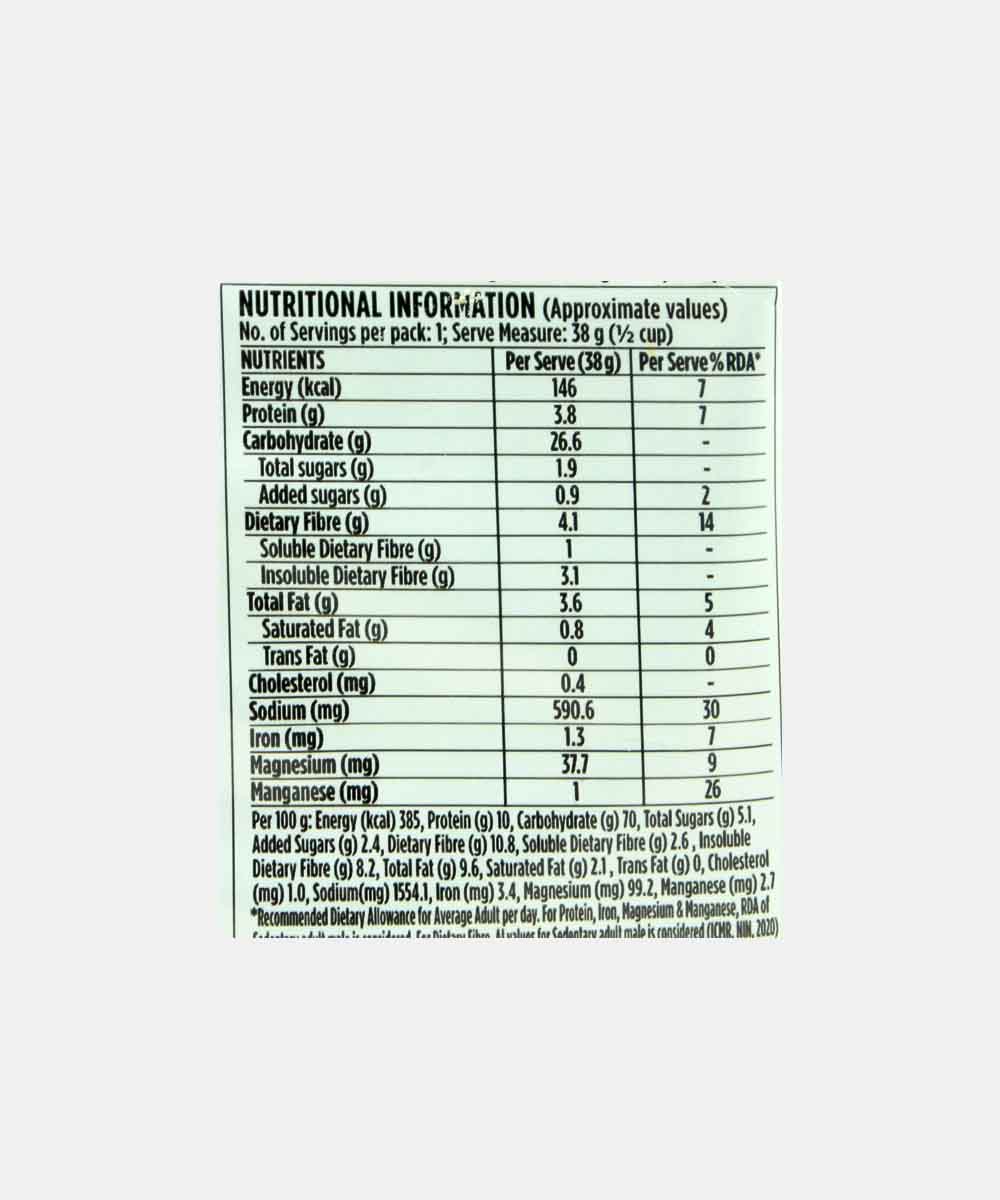 Saffola Masala Oats Curry Corn Pepper 38 Gm