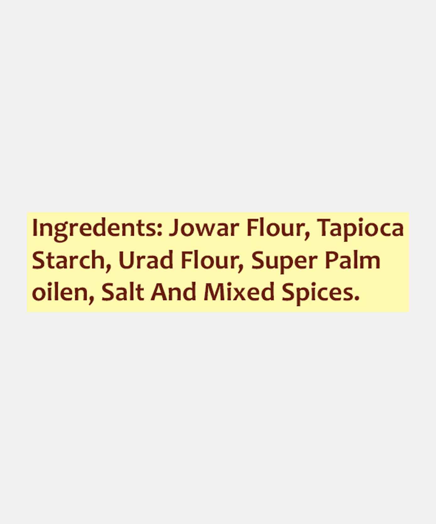 Gluten Free Kettle Cooked Jowar Chips 200 Gm